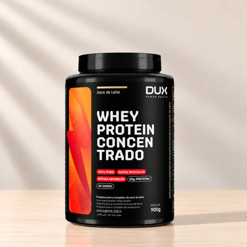 Whey Protein Concentrado 900g - Dux